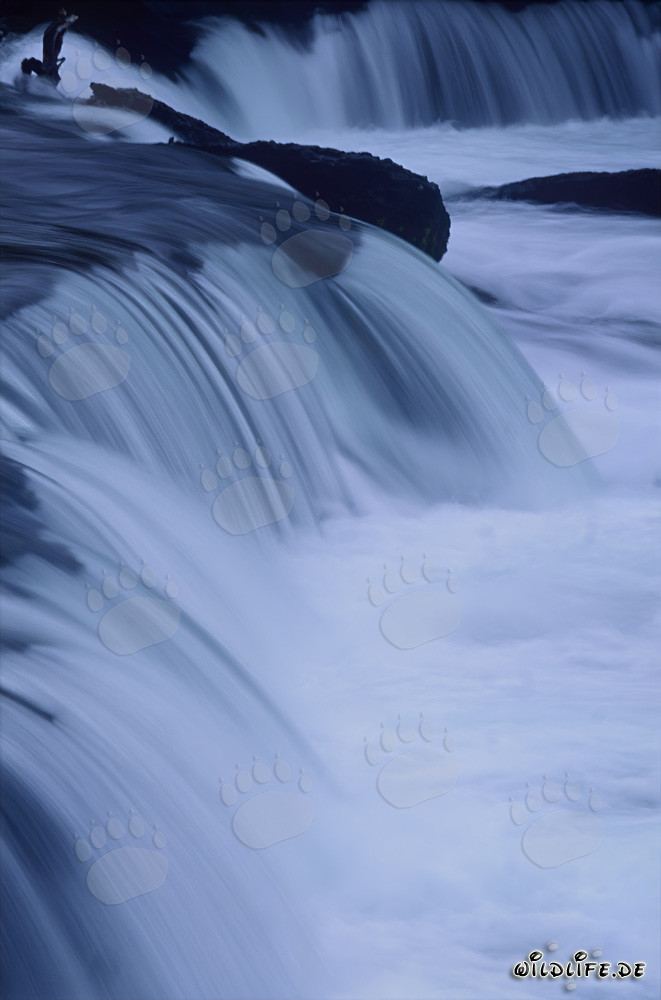 Picturesque Waterfall at Brooks River