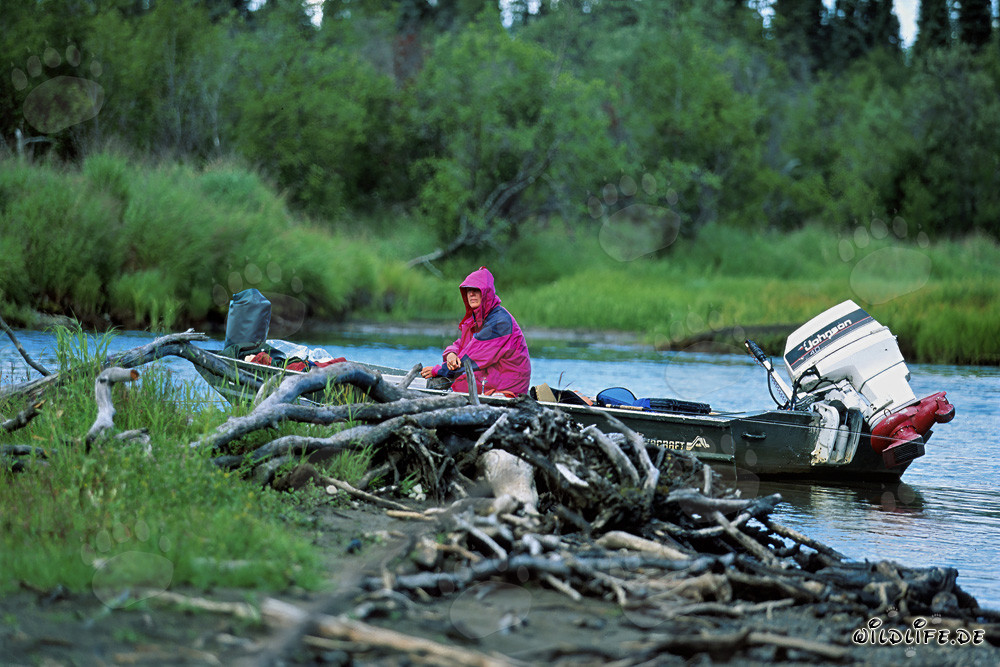 Bateau spécial pour des aventures en rivière