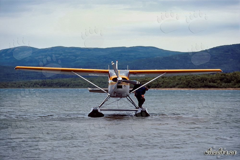 Aventure en hydravion dans la nature sauvage de l'Alaska