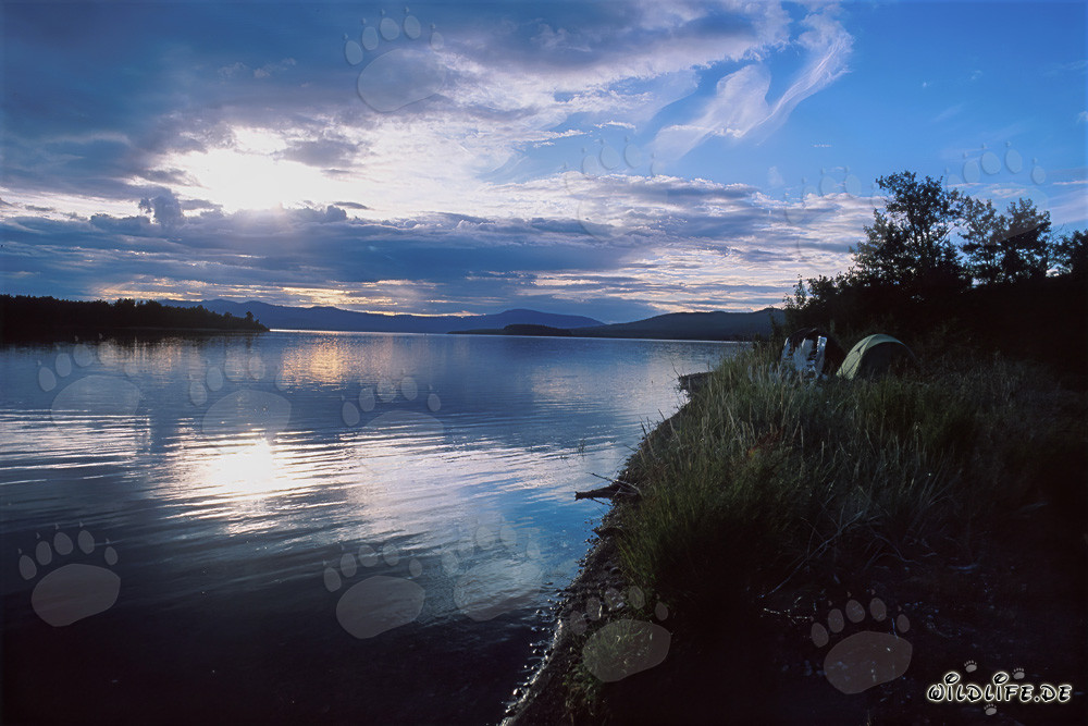 Abendstimmung am Lake Coville