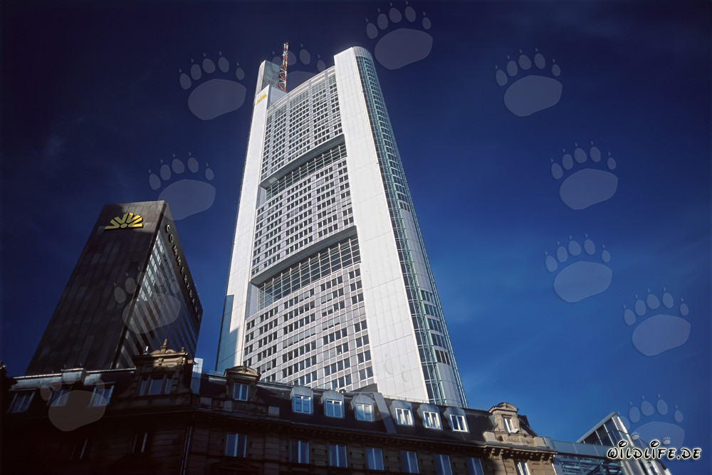 Impressive Commerzbank Tower in Frankfurt am Main