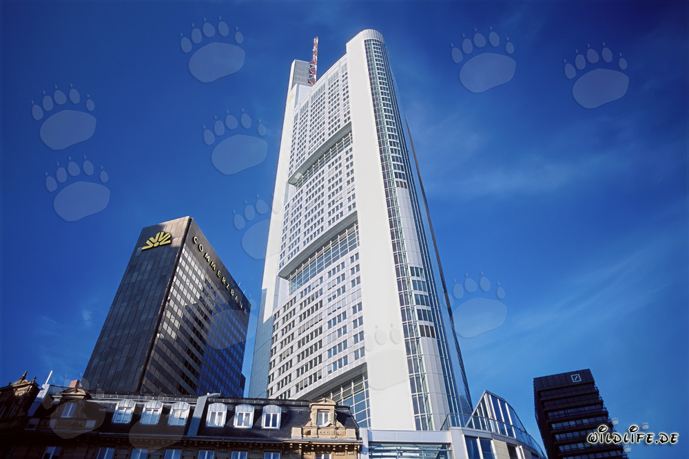 Impressive Commerzbank Tower in Frankfurt am Main