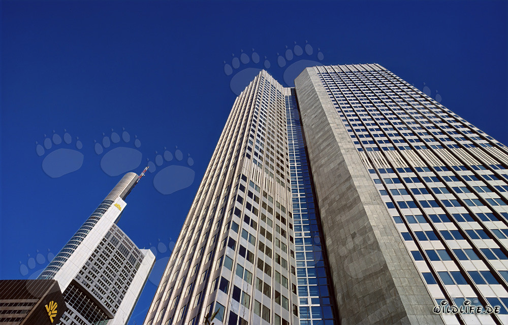 Banque centrale européenne (BCE) - Eurotower à Francfort-sur-le-Main