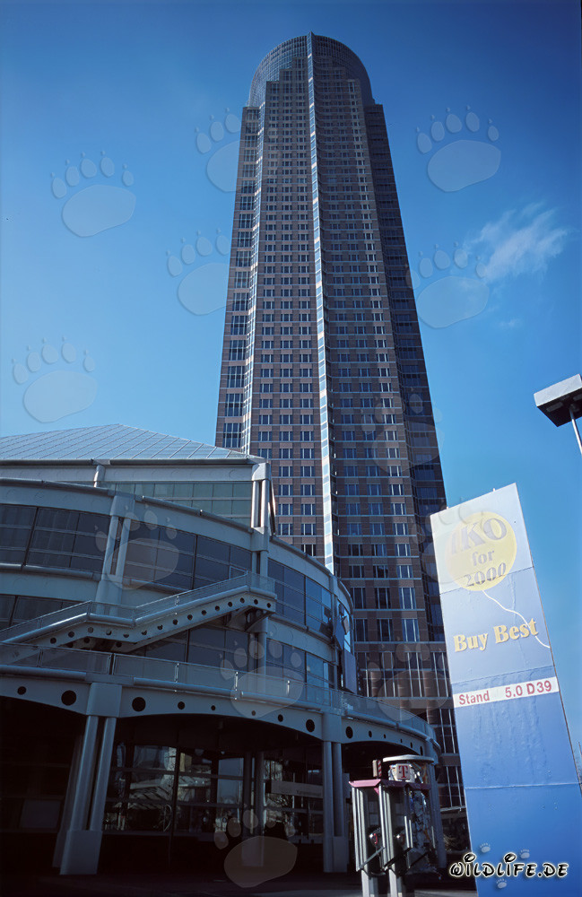 Fascinating Trade Fair Tower Frankfurt