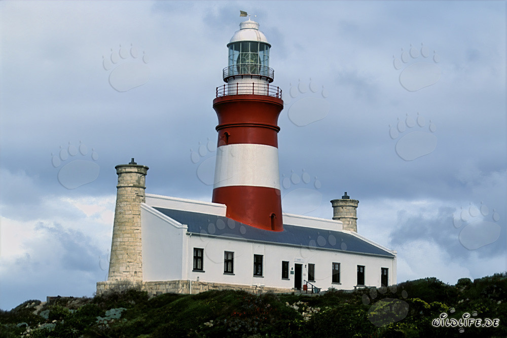 Cape Agulhas Lighthouse at the Southernmost Point of the African Continent