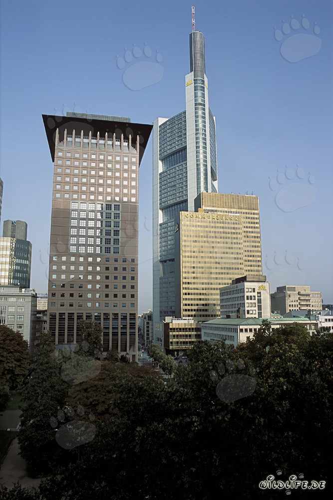 Japan-Center und Commerzbank in Frankfurt am Main - Faszinierende Architektur im fernen Osten