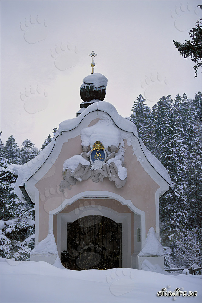 Noël atmosphérique dans les montagnes bavaroises