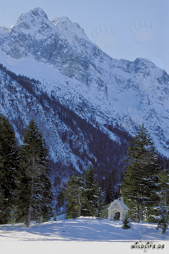Romantic Christmas Atmosphere in the Bavarian Alps