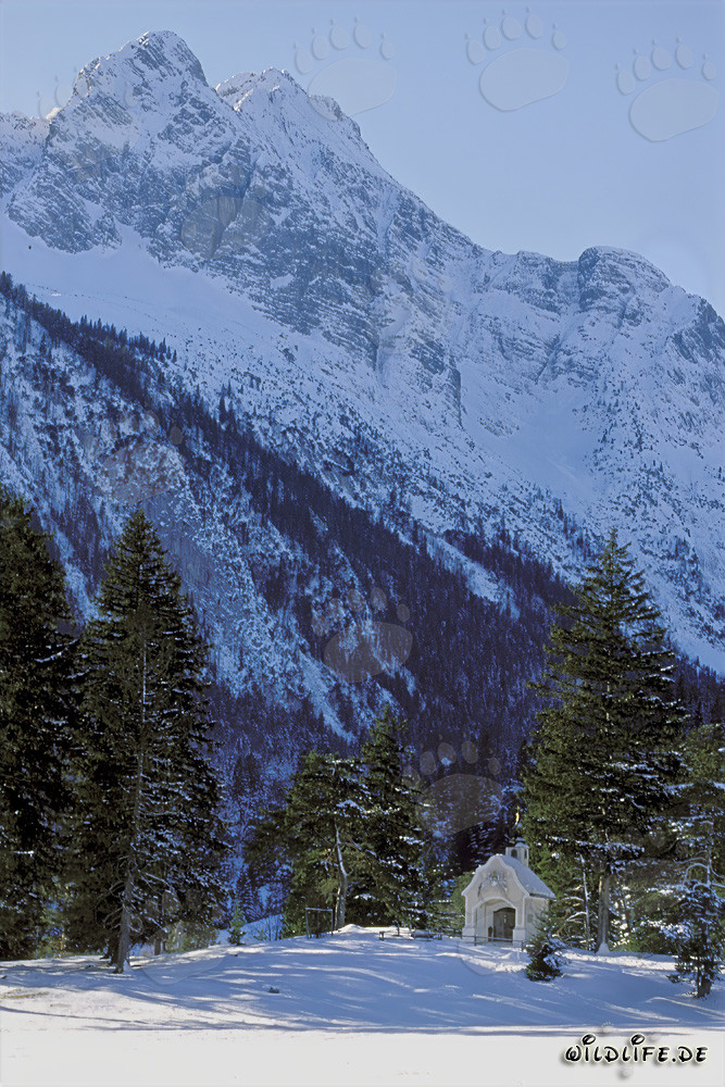 Ambiance de Noël romantique dans les Alpes bavaroises