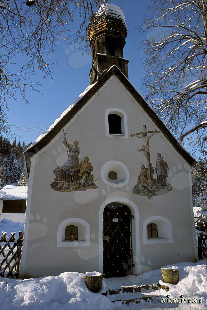 Natale solenne tra le montagne innevate