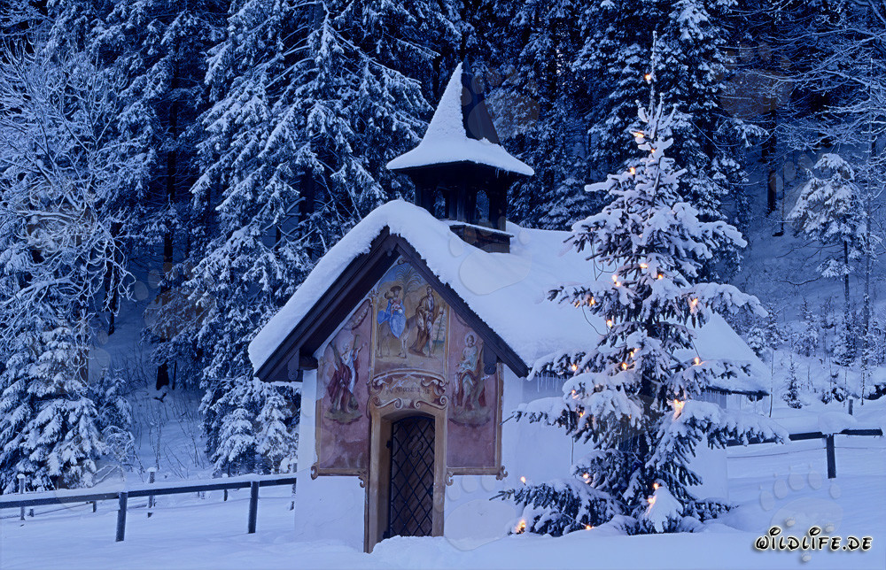 Natale contemplativo nelle Alpi bavaresi