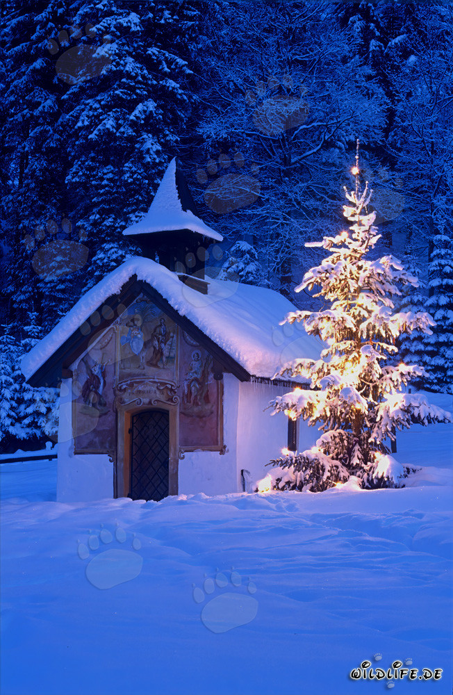 Besinnliche Weihnachten in den bayerischen Bergen