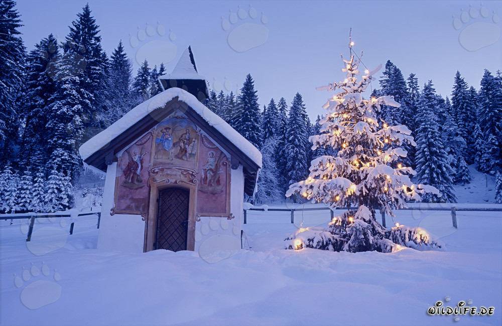 Noël contemplatif dans les Alpes bavaroises