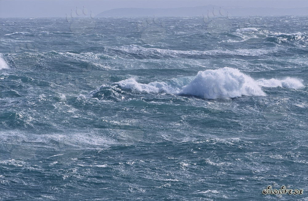 Raging Sea Storm at Cape Agulhas