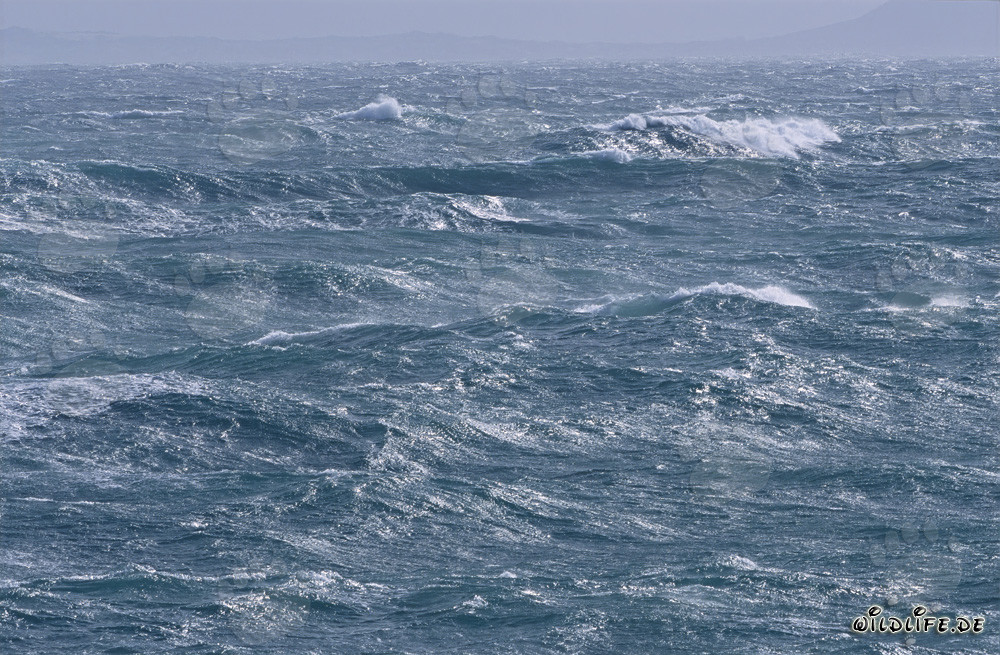Sturm an der Südspitze Afrikas