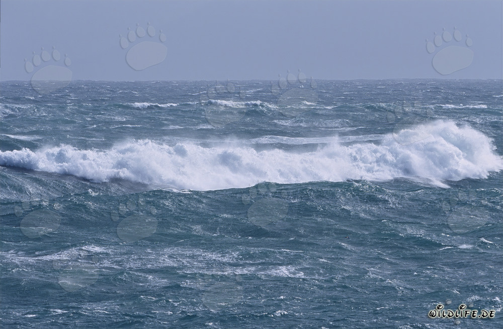 Tempesta all'estremità sud dell'Africa