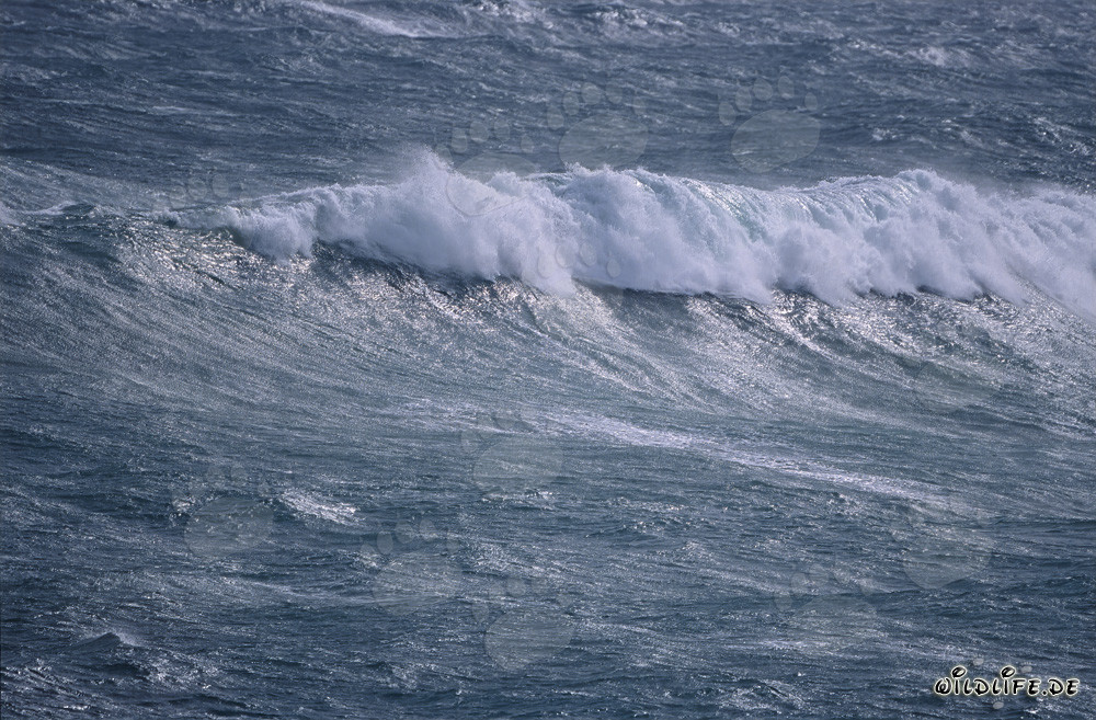 Stormy Sea at Cape Agulhas, South Africa