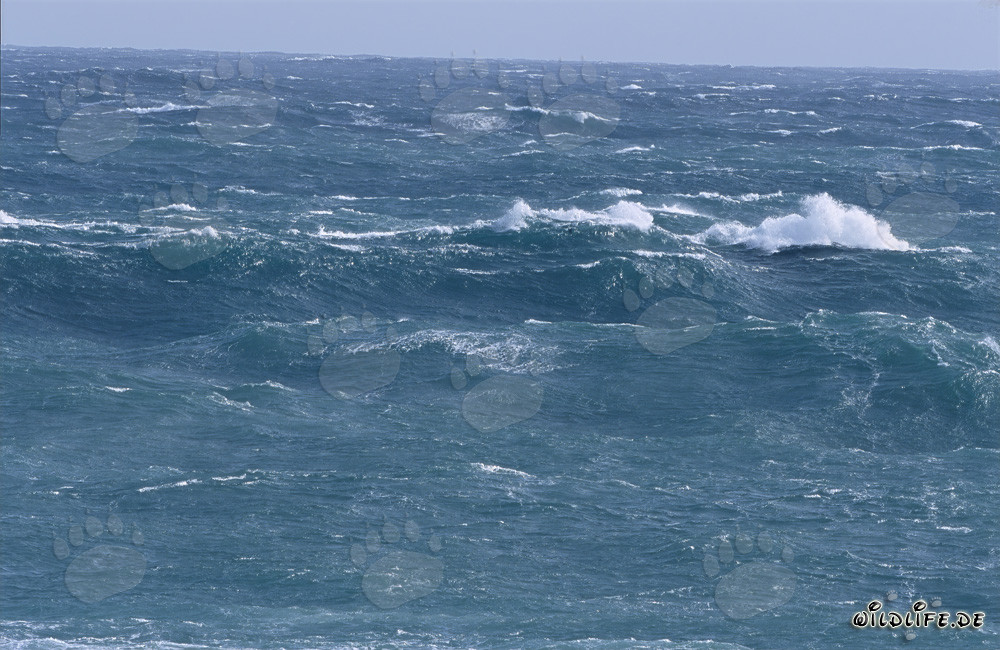 Storm on the southern tip of Africa