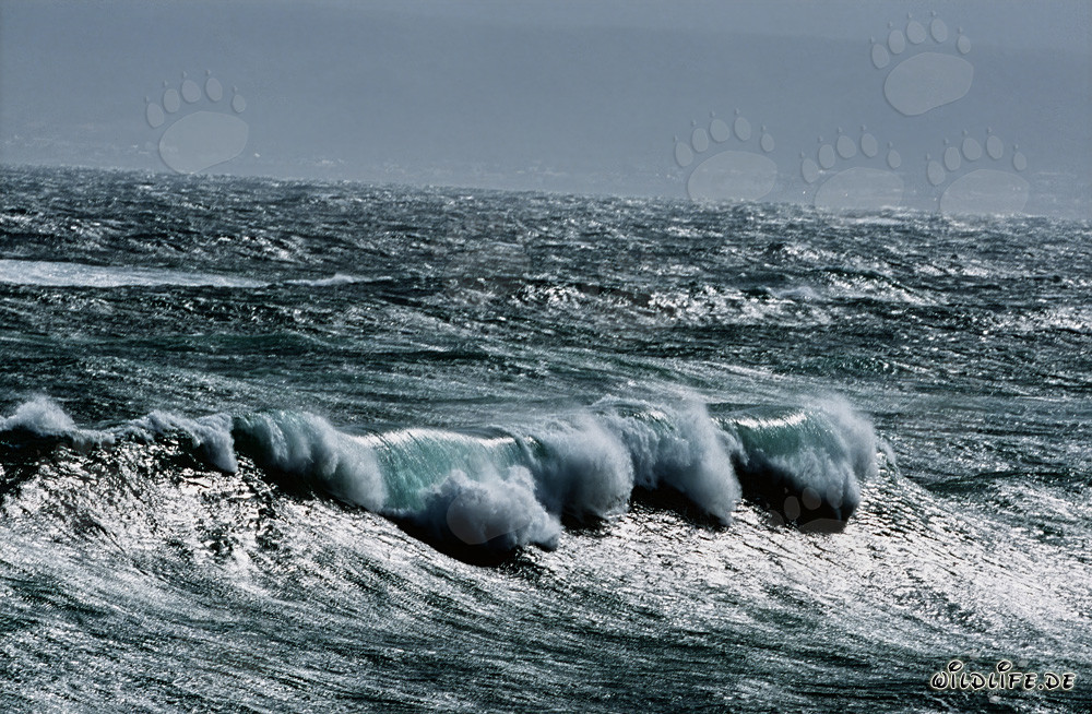 Stormy Seas at Cape Agulhas, South Africa