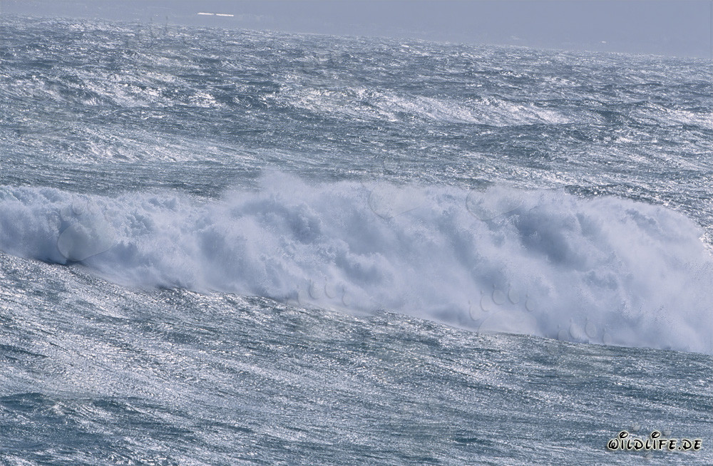 Rough South Atlantic off the Southern Tip of Africa