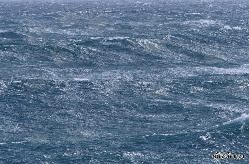 Sturm auf dem Meer vor Kap Agulhas