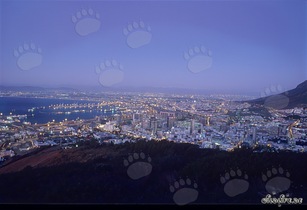 Spectacular Sunset over Cape Town