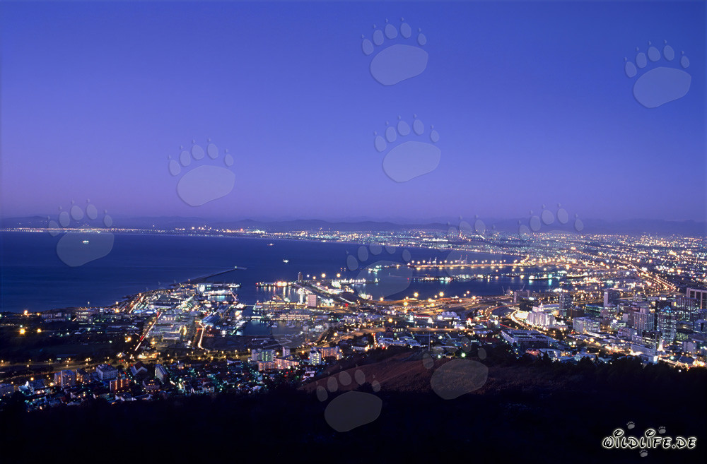 Città del Capo magica: tramonto sulla Mother City