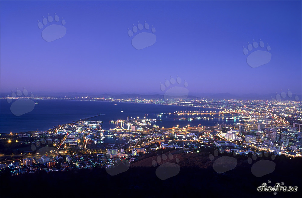 Magisches Kapstadt: Sonnenuntergang über der Mother City