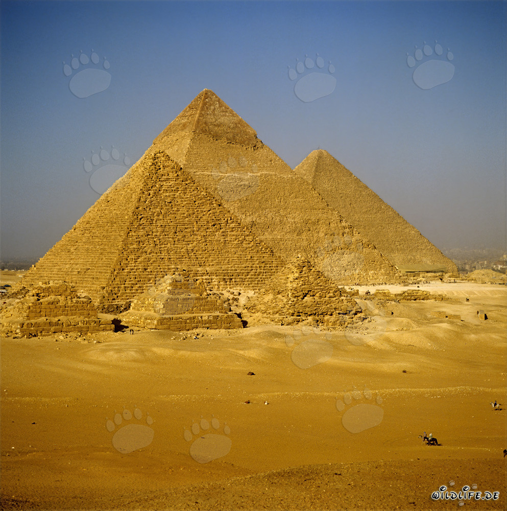 Die beeindruckenden Pyramiden von Gizeh