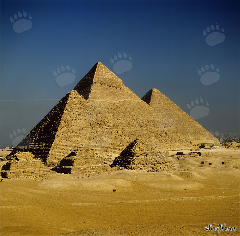 Die beeindruckenden Pyramiden von Gizeh