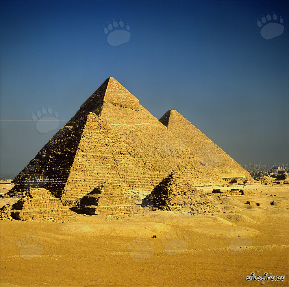 Die beeindruckenden Pyramiden von Gizeh