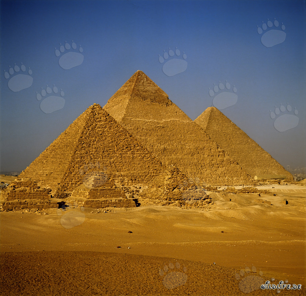Die beeindruckenden Pyramiden von Gizeh