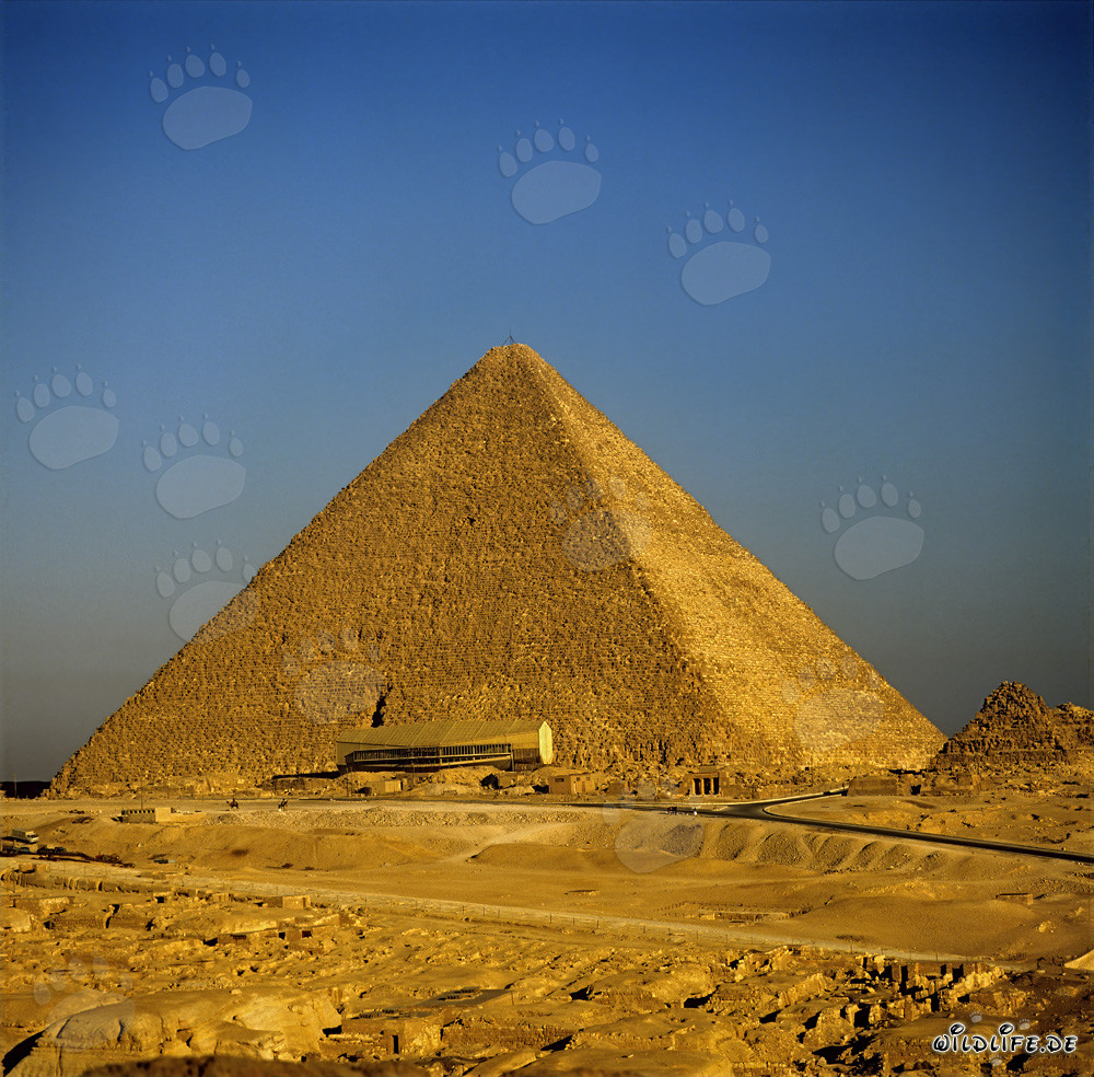 Die majestätische Cheops-Pyramide in Ägypten