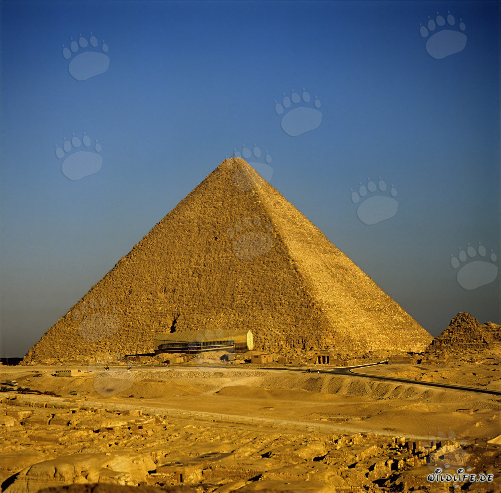 The Majestic Great Pyramid of Khufu in Egypt