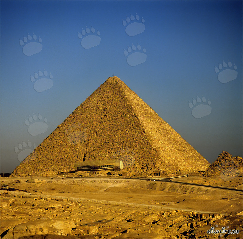 La maestosa piramide di Cheope in Egitto