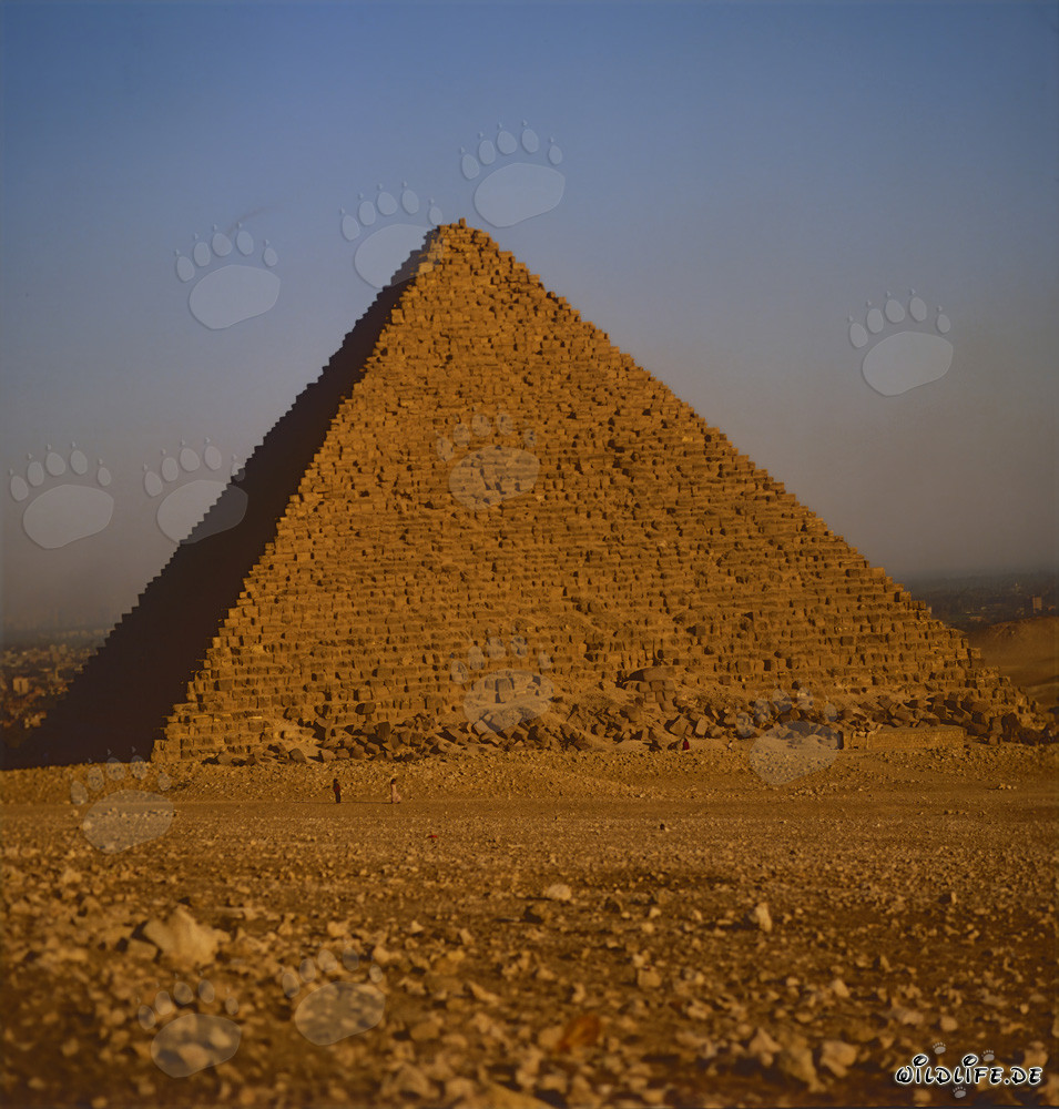 Pirámide de Kefrén en Giza, Egipto
