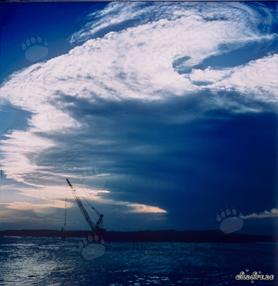 Tempesta imminente al North Breakwater