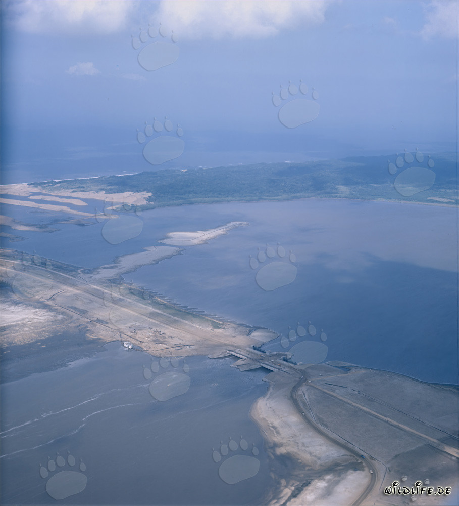 Construcción progresiva de obras de regulación en el dique de separación