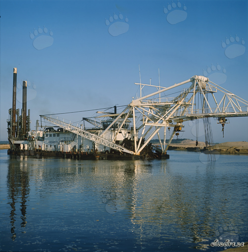 Cutter Suction Dredger Beverwijk 31 at Richards Bay Harbour, South Africa