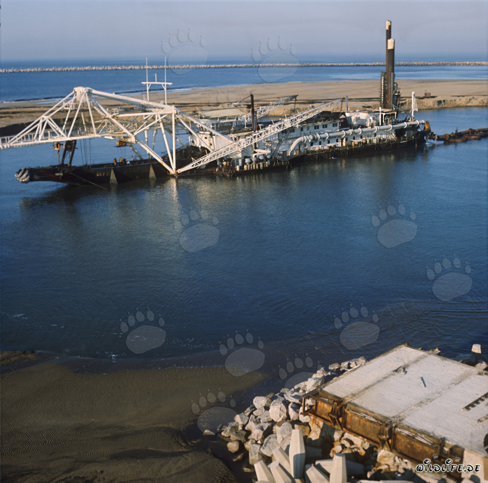Cutter Suction Dredger Beverwijk 31 in Richards Bay Harbour, South Africa