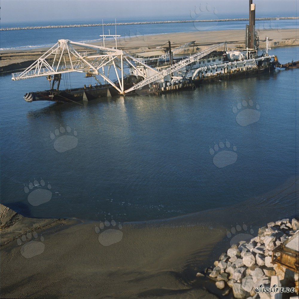 Cutter Suction Dredger Beverwijk 31 in Richards Bay Harbour, South Africa