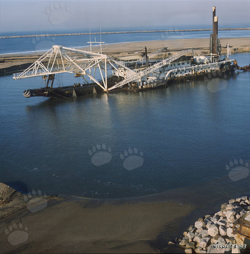 Cutter Suction Dredger Beverwijk 31 in Richards Bay Harbour, South Africa