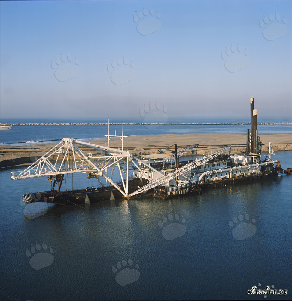 Impressive Cutter Suction Dredger Beverwijk 31 in Richards Bay Harbour, South Africa
