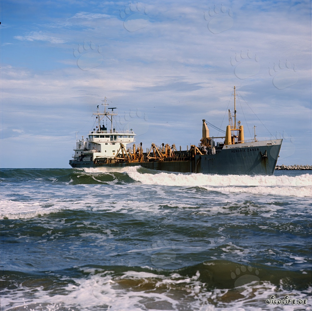 Draga de tolva HENDRIK ZANEN en Richards Bay, Sudáfrica