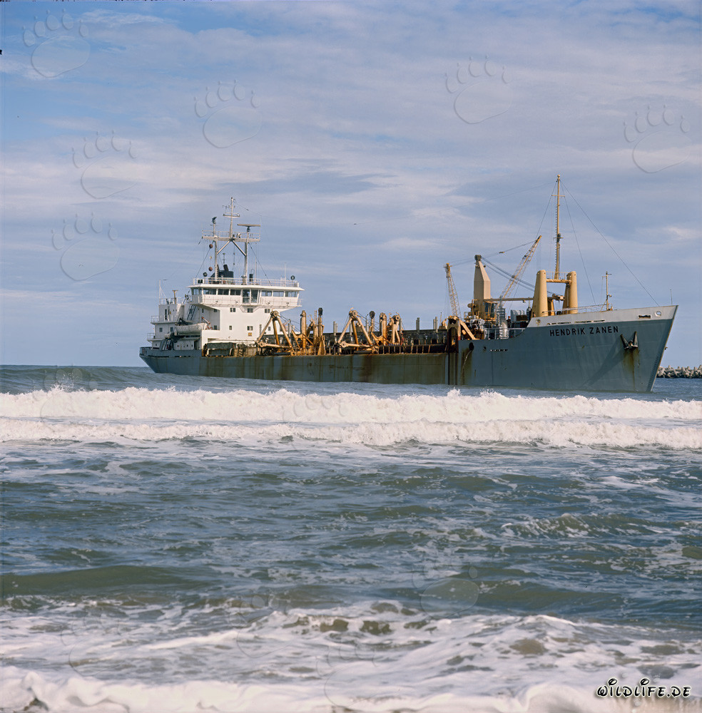 Hopperbagger HENDRIK ZANEN im Hafen Richards Bay, Südafrika