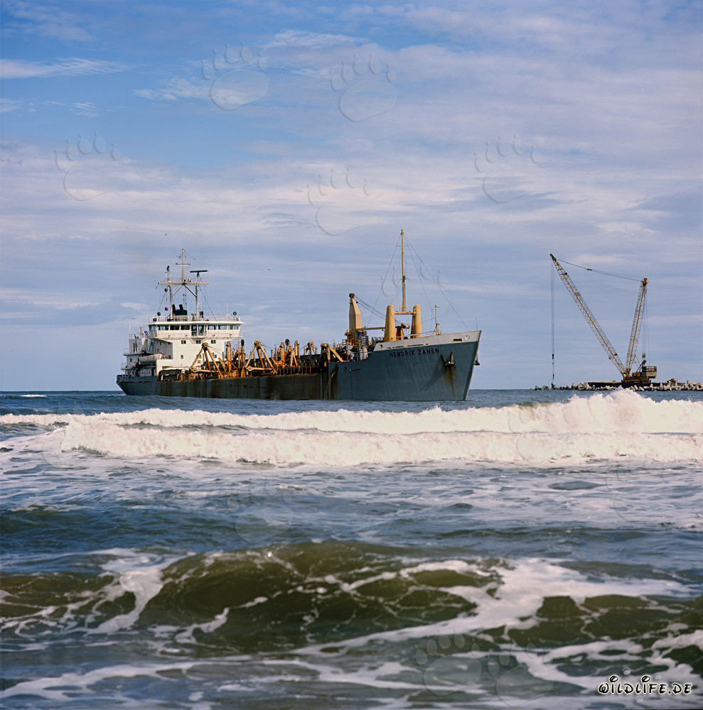 Hopperbagger HENDRIK ZANEN in Richards Bay Hafen, Südafrika