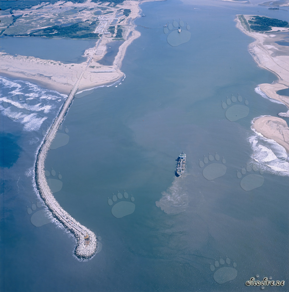 Brise-lames du Sud de Richards Bay - Protection contre les puissantes vagues de houle