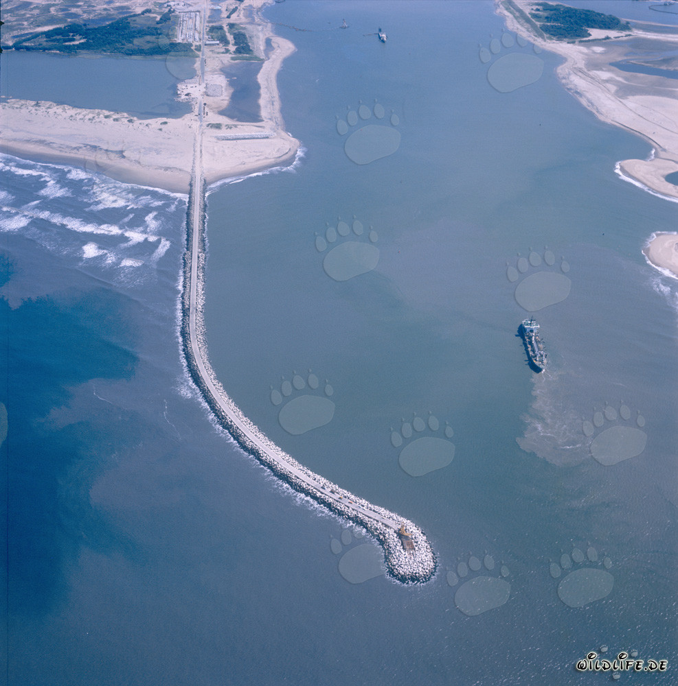 Brise-lames du sud de Richards Bay - Protection contre la forte houle