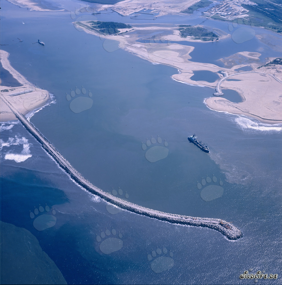 Rompeolas del sur de Richards Bay