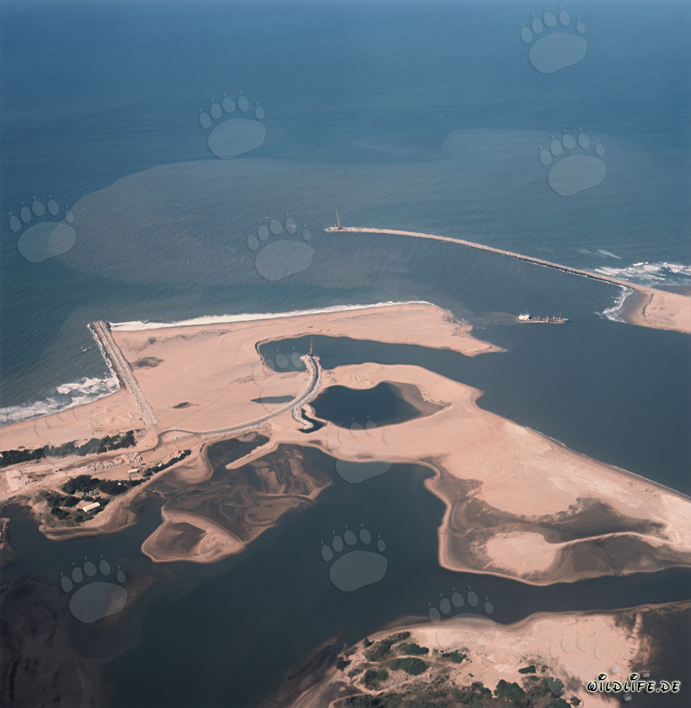Aerial Photography of Richards Bay Harbour Expansion